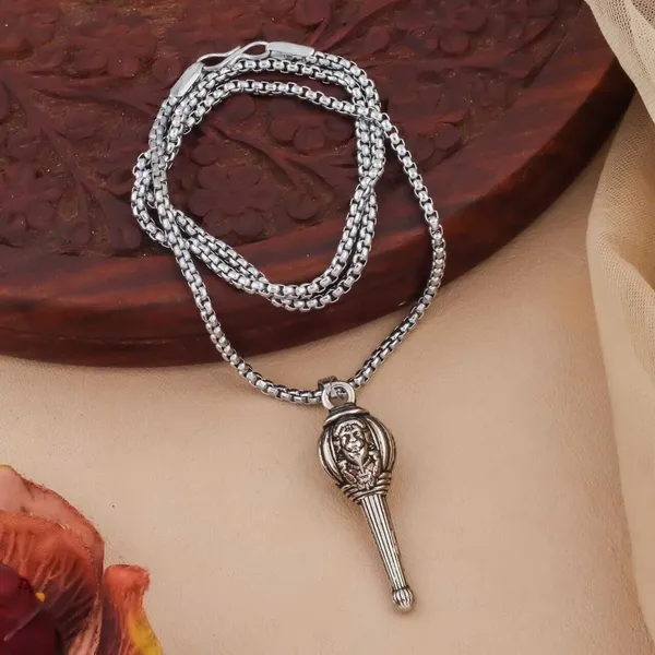 Silver_Metal_Locket_For_Men_&_Women