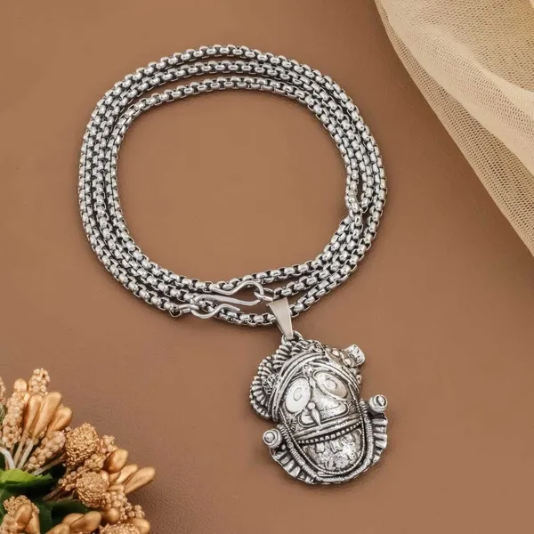 Silver_Metal_Locket_For_Men_&_Women