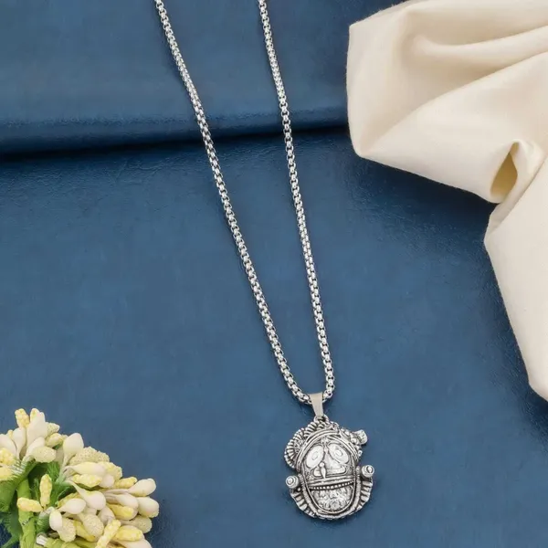 Silver_Metal_Locket_For_Men_&_Women