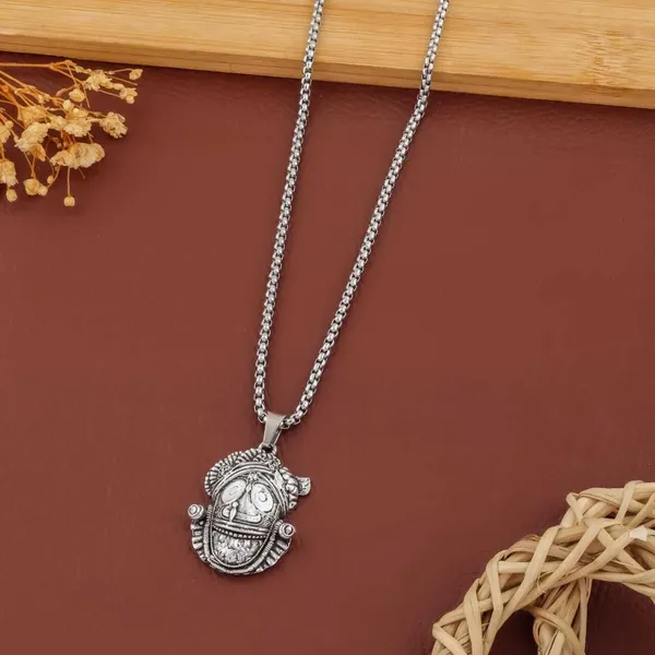 Silver_Metal_Locket_For_Men_&_Women