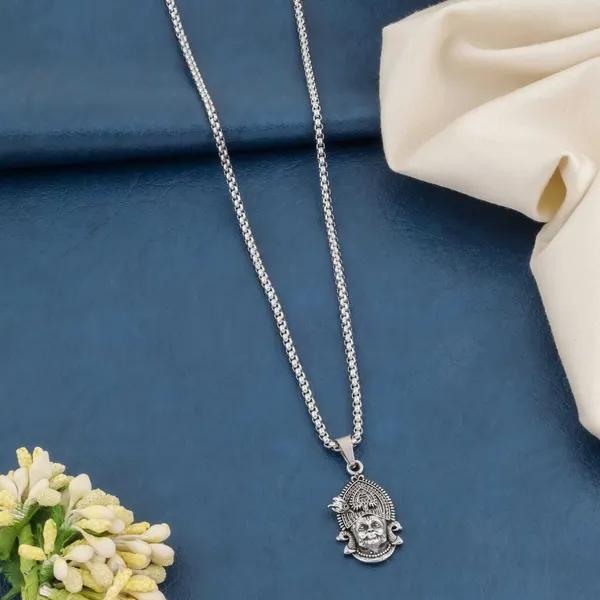 Silver_Metal_Locket_For_Men_&_Women