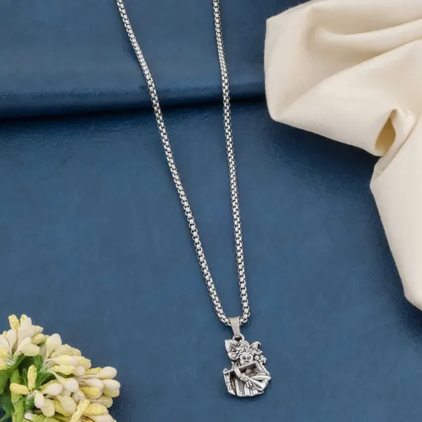 Silver_Metal_Locket_For_Men_&_Women