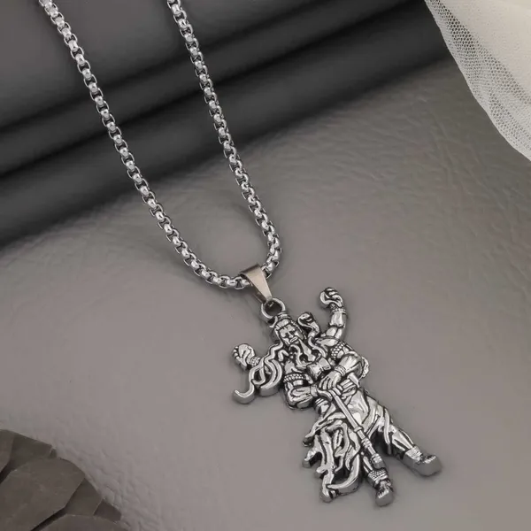 Silver_Metal_Locket_For_Men_&_Women