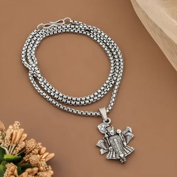 Silver_Metal_Locket_For_Men_&_Women