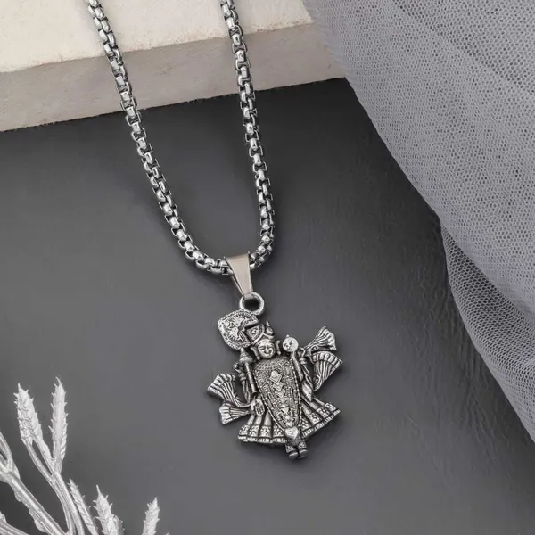 Silver_Metal_Locket_For_Men_&_Women