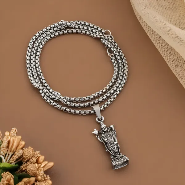 Silver_Metal_Locket_For_Men_&_Women