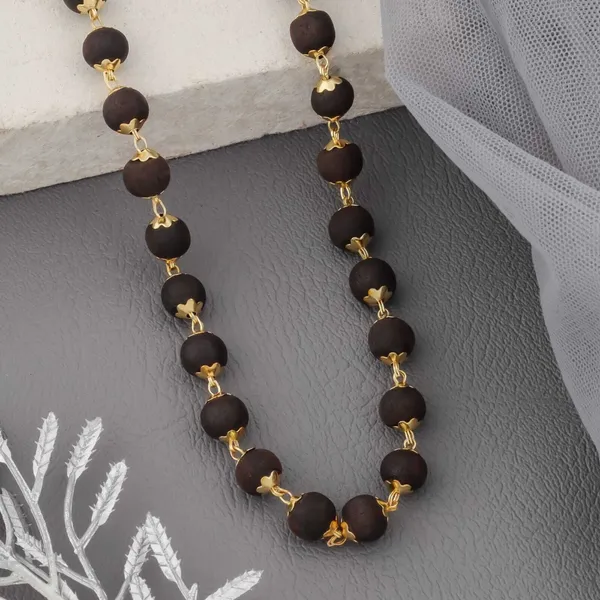 Gold_&_Brown_Metal_Chain_For_Men_&_Women