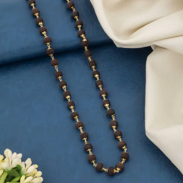 Gold_&_Brown_Metal_Chain_For_Men_&_Women