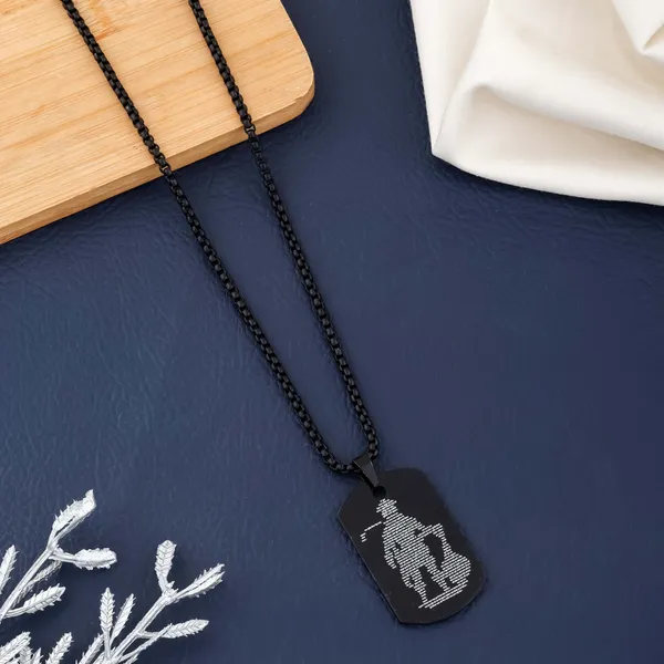 Black_Metal_Pendant_For_Men_&_Women