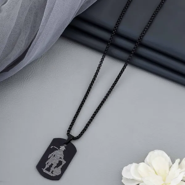 Black_Metal_Pendant_For_Men_&_Women