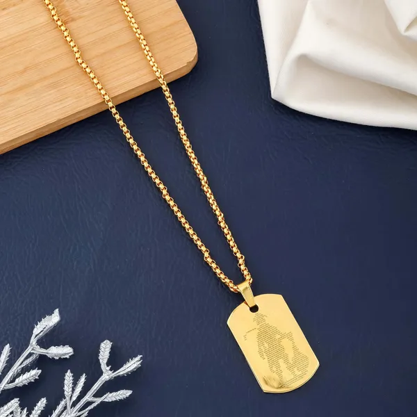 Gold_Metal_Pendant_For_Men_&_Women