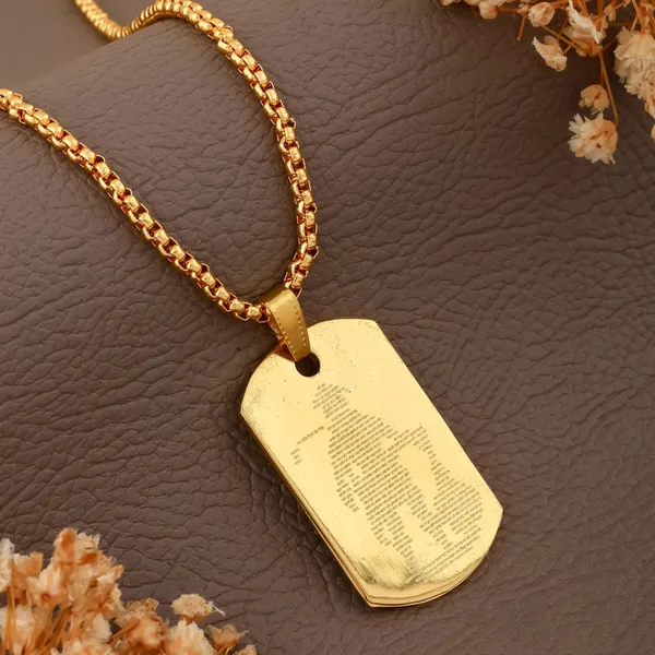 Gold_Metal_Pendant_For_Men_&_Women