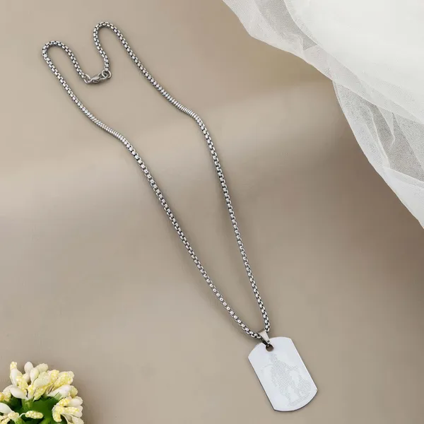 Silver_Metal_Pendant_For_Men_&_Women