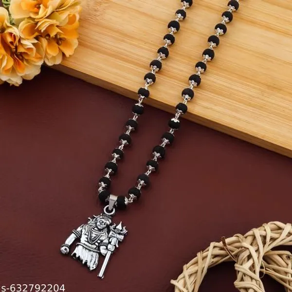 Oxidized_Silver_Finish_Lord_Shiva_Pendant_Mala