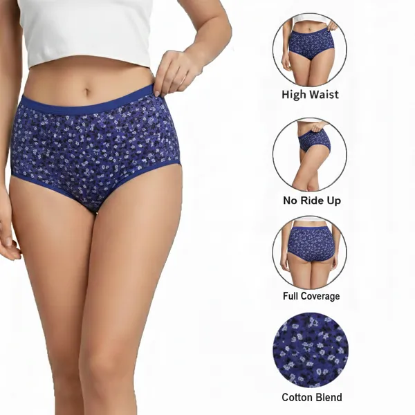 LADYWRAP_Women's_Multicolor_Printed_Cotton_Blend,_4way_Stretch_Hipster_Briefs_Stylish_&_Comfortable_Daily_Wear_Panties_Soft_Fabric_Ladies_Underwear