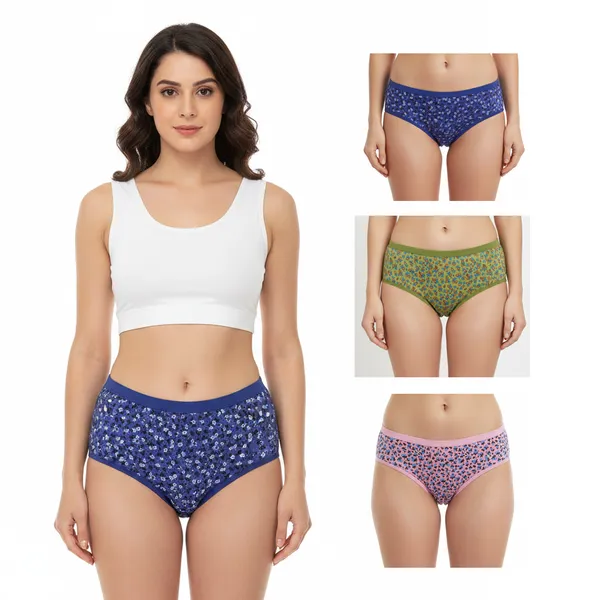 LADYWRAP_Women's_Multicolor_Printed_Cotton_Blend,_4way_Stretch_Hipster_Briefs_Stylish_&_Comfortable_Daily_Wear_Panties_Soft_Fabric_Ladies_Underwear