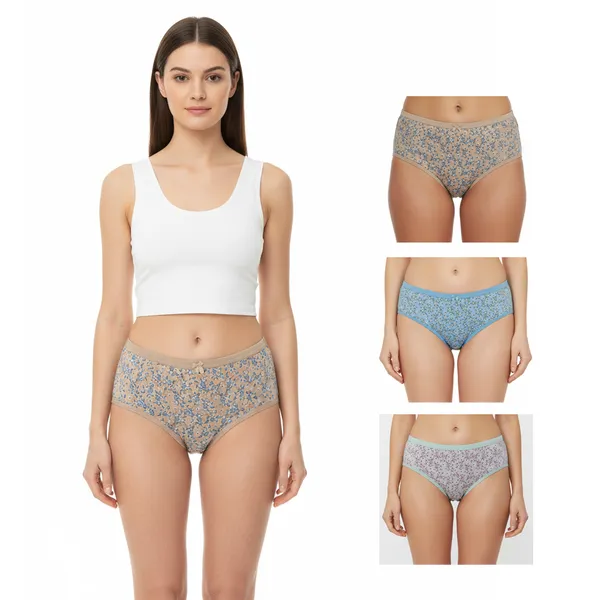 LADYWRAP_Women's_Multicolor_Printed_Cotton_Blend,_4way_Stretch_Hipster_Briefs_Stylish_&_Comfortable_Daily_Wear_Panties_Soft_Fabric_Ladies_Underwear