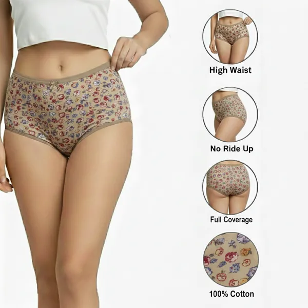 LADYWRAP_Women's_Multicolor_Printed_Cotton_Blend,_4way_Stretch_Hipster_Briefs_Stylish_&_Comfortable_Daily_Wear_Panties_Soft_Fabric_Ladies_Underwear