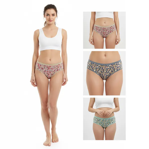 LADYWRAP_Women's_Multicolor_Printed_Cotton_Blend,_4way_Stretch_Hipster_Briefs_Stylish_&_Comfortable_Daily_Wear_Panties_Soft_Fabric_Ladies_Underwear