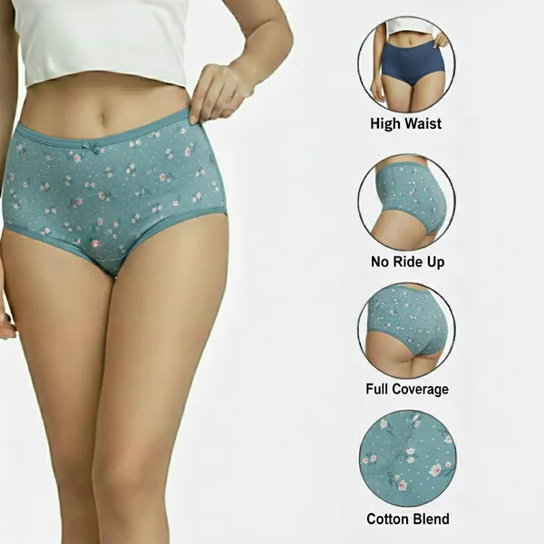 LADYWRAP_Women's_Multicolor_Printed_Cotton_Blend,_4way_Stretch_Hipster_Briefs_Stylish_&_Comfortable_Daily_Wear_Panties_Soft_Fabric_Ladies_Underwear