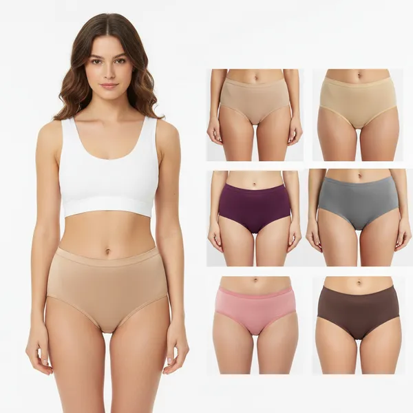 LADYWRAP_Combo_Pack_of_3_Women's_Multicolor_Printed_Cotton_,_Stretchable_Breathable_Hipster,_Briefs_Stylish_&_Comfortable_Daily_Wear_Panties_Soft_Fabric_Ladies_Underwear_for_Girls_&_Women