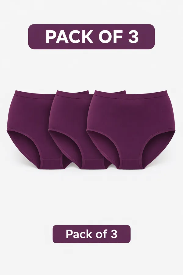 LADYWRAP_Combo_Pack_of_3_Women's_Multicolor_Printed_Cotton_,_Stretchable_Breathable_Hipster,_Briefs_Stylish_&_Comfortable_Daily_Wear_Panties_Soft_Fabric_Ladies_Underwear_for_Girls_&_Women