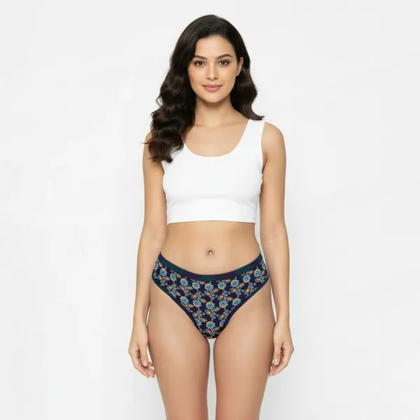 LADYWRAP_Buy_1_Get_3_Women's_Multicolor_Printed_Cotton_Blend,_4way_Stretch_Hipster_Briefs,_Daily_Wear_Panties