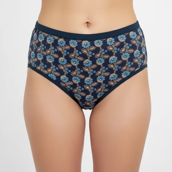 LADYWRAP_Buy_1_Get_3_Women's_Multicolor_Printed_Cotton_Blend,_4way_Stretch_Hipster_Briefs,_Daily_Wear_Panties