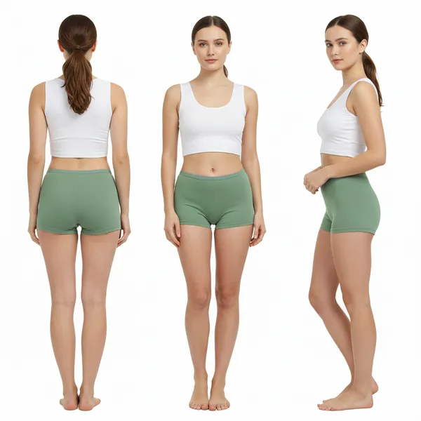 LADYWRAP_Women's_Multicolor__Cotton_Blend,_4way_Stretch_Boy_Short_Hipster_Briefs_Stylish_&_Comfortable_Daily_Wear_Panties_Soft_Fabric_Ladies_Underwear