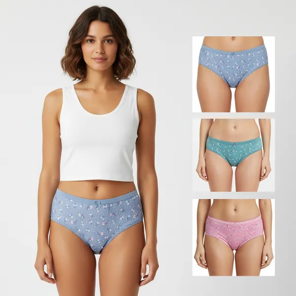 LADYWRAP_Women's_Multicolor_Printed_Cotton_Blend,_4way_Stretch_Hipster_Briefs_Stylish_&_Comfortable_Daily_Wear_Panties_Soft_Fabric_Ladies_Underwear