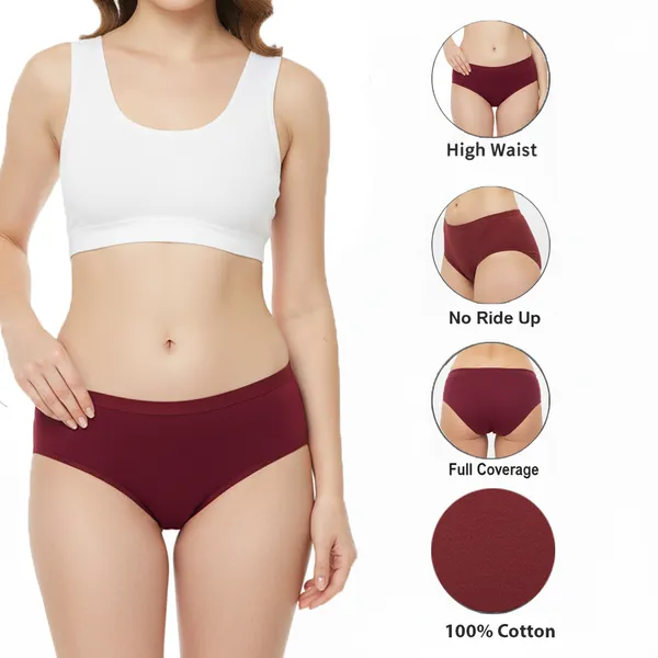 LADYWRAP_Women's_Multicolor_Printed_Cotton_,_Stretchable_Breathable_Hipster,_Briefs_Stylish_&_Comfortable_Daily_Wear_Panties_Soft_Fabric_Ladies_Underwear
