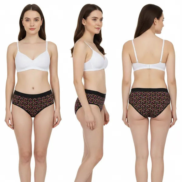 LADYWRAP_Women's_Multicolor_Printed_Cotton_,_Stretchable_Hipster,_Briefs_Stylish_&_Comfortable_Daily_Wear_Panties_Soft_Fabric_Ladies_Underwear