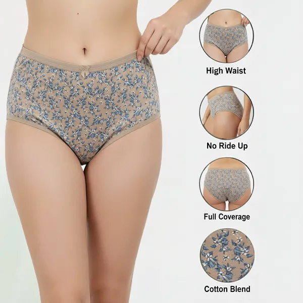 LADYWRAP_Women's_Multicolor_Printed_Cotton_Blend,_4way_Stretch_Hipster_Briefs_Stylish_&_Comfortable_Daily_Wear_Panties_Soft_Fabric_Ladies_Underwear