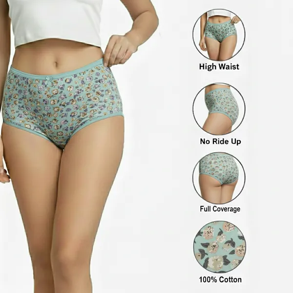 LADYWRAP_Women's_Multicolor_Printed_Cotton_Blend,_4way_Stretch_Hipster_Briefs_Stylish_&_Comfortable_Daily_Wear_Panties_Soft_Fabric_Ladies_Underwear