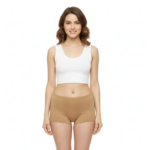 LADYWRAP_Women's_Multicolor__Cotton_Blend,_4way_Stretch_Boy_Short_Hipster_Briefs_Stylish_&_Comfortable_Daily_Wear_Panties_Soft_Fabric_Ladies_Underwear