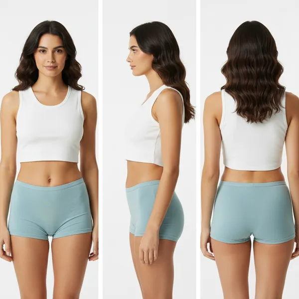 LADYWRAP_Women's_Multicolor_Cotton_Blend,_4way_Stretch_Boy_Short_Hipster_Briefs_Stylish_&_Comfortable_Daily_Wear_Panties_Soft_Fabric_Ladies_Underwear