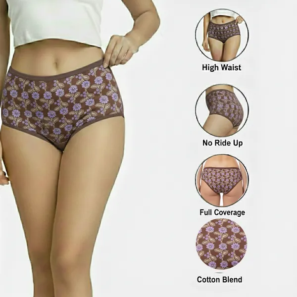 LADYWRAP_Women's_Multicolor_Printed_Cotton_Blend,_4way_Stretch_Hipster_Briefs_Stylish_&_Comfortable_Daily_Wear_Panties_Soft_Fabric_Ladies_Underwear