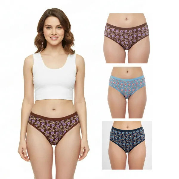 LADYWRAP_Women's_Multicolor_Printed_Cotton_Blend,_4way_Stretch_Hipster_Briefs_Stylish_&_Comfortable_Daily_Wear_Panties_Soft_Fabric_Ladies_Underwear