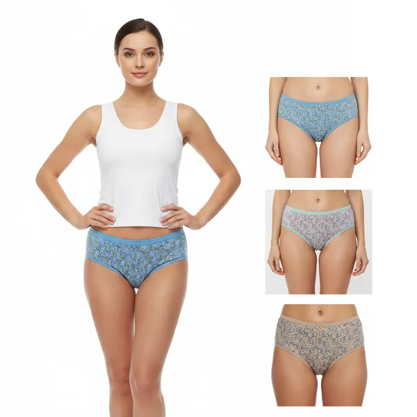 LADYWRAP_Women's_Multicolor_Printed_Cotton_Blend,_4way_Stretch_Hipster_Briefs_Stylish_&_Comfortable_Daily_Wear_Panties_Soft_Fabric_Ladies_Underwear