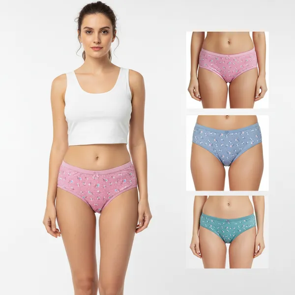 LADYWRAP_Women's_Multicolor_Printed_Cotton_Blend,_4way_Stretch_Hipster_Briefs_Stylish_&_Comfortable_Daily_Wear_Panties_Soft_Fabric_Ladies_Underwear