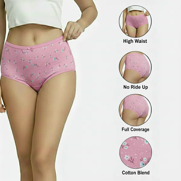 LADYWRAP_Women's_Multicolor_Printed_Cotton_Blend,_4way_Stretch_Hipster_Briefs_Stylish_&_Comfortable_Daily_Wear_Panties_Soft_Fabric_Ladies_Underwear