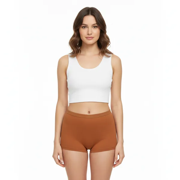 LADYWRAP_Women's_Multicolor__Cotton_Blend,_4way_Stretch_Boy_Short_Hipster_Briefs_Stylish_&_Comfortable_Daily_Wear_Panties_Soft_Fabric_Ladies_Underwear