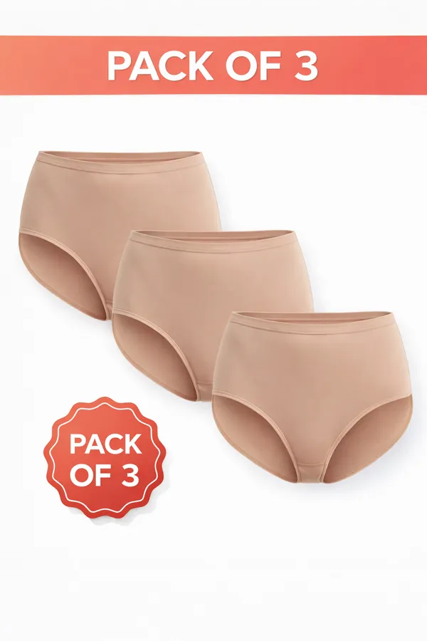 LADYWRAP_Combo_Pack_of_3_Women's_Multicolor_Printed_Cotton_,_Stretchable_Breathable_Hipster,_Briefs_Stylish_&_Comfortable_Daily_Wear_Panties_Soft_Fabric_Ladies_Underwear_for_Girls_&_Women