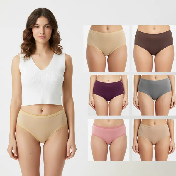 LADYWRAP_Women's_Multicolor_Printed_Cotton_Blend,_4way_Stretch_Hipster_Briefs_Stylish_&_Comfortable_Daily_Wear_Panties_Soft_Fabric_Ladies_Underwear