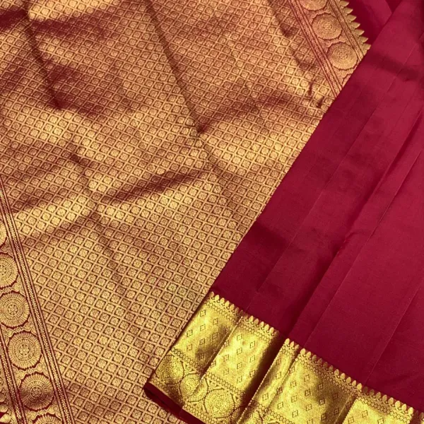 Premium_Red_&_Gold_Banarasi_Style_Silk_Saree