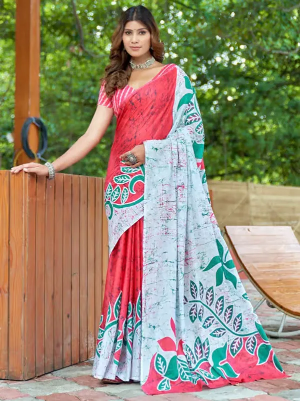 Women's_Cotton_Pink_Printed_Designer_Saree_With_Blouse_Piec