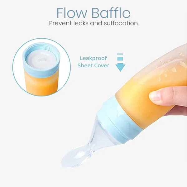 Multicolor_Premium_Baby_Food_Squeeze_Feeder_Spoon