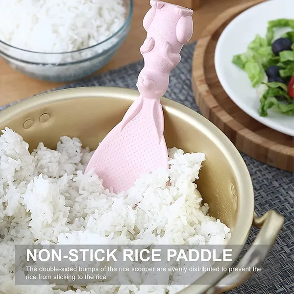Multicolor_Stand-Up_Non-Stick_Rice_Spoon_(Pack_Of_2)