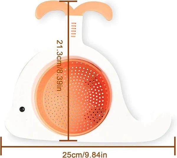 Multicolor_Whale_Shaped_Kitchen_Sink_Strainer