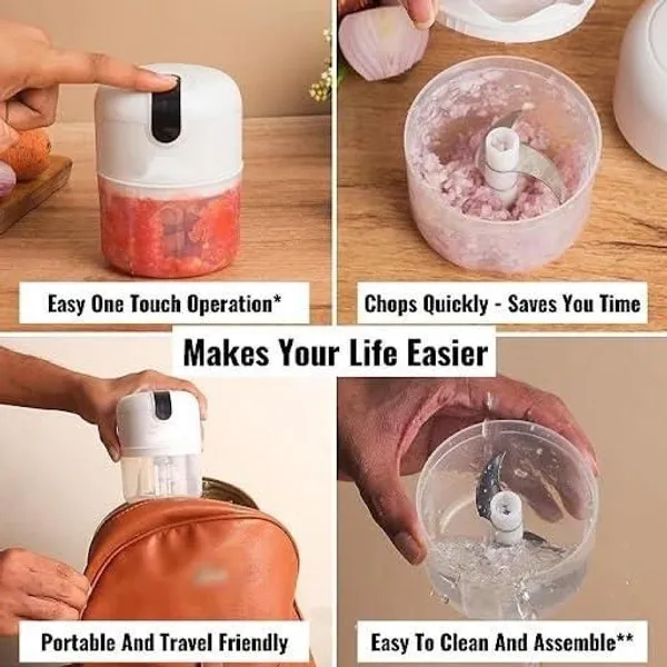 Multicolor_Mini_Electric_Meat/Garlic_Chopper